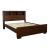Jessica Wood Bed w/Storage Headboard