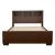 Jessica Wood Bed w/Storage Headboard