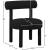 Parlor Boucle Fabric Accent Chair