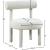 Parlor Boucle Fabric Accent Chair