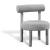 Parlor Boucle Fabric Accent Chair