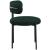 Beacon Boucle Fabric Dining Chair with Matte Black Metal Frame