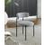 Beacon Boucle Fabric Dining Chair with Matte Black Metal Frame