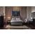 Barzini Leatherette/Wood Panel Bedroom Set