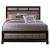 Barzini Leatherette/Wood Panel Bedroom Set