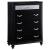 Barzini Wood Chest w/5 Drawers