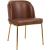 Jagger Faux Leather Dining Chair with Iron Legs