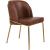 Jagger Faux Leather Dining Chair with Iron Legs