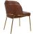 Jagger Faux Leather Dining Chair with Iron Legs