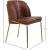 Jagger Faux Leather Dining Chair with Iron Legs