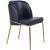 Jagger Faux Leather Dining Chair with Brushed Gold Iron Legs