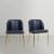 Jagger Faux Leather Dining Chair with Iron Legs