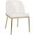 Jagger Faux Leather Dining Chair with Iron Legs