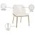Jagger Faux Leather Dining Chair with Iron Legs