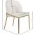 Jagger Faux Leather Dining Chair with Iron Legs