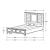 Franco Wood Storage Bed, Queen Size