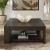 Lennox Hill Oversized Square Wood Cocktail Table