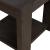 Lennox Hill Square Wood Storage End Table