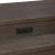 Lennox Hill Rectangular Wood Console Bar Table w/Charging Station