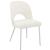 Logan Faux Leather Dining Chair with Chrome Ball Leg Design