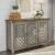 3-Door Mirrored Accent Cabinet | Westridge Storage Sideboard