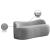 Flair Boucle Fabric Bench