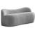 Flair Boucle Fabric Bench