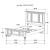 Sandy Beach Panel Bed with High Headboard, Eastern King Size