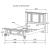 Sandy Beach Panel Bed with High Headboard, Queen Size