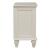 Sandy Beach Wood Nightstand w/3 Drawers