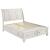 Sandy Beach Wood Storage Sleigh Bed