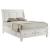 Sandy Beach Wood Storage Sleigh Bed