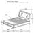 Sandy Beach Sleigh Storage Bed