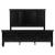 Sandy Beach Panel Bed with High Headboard, Eastern King Size