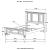 Sandy Beach Wood Panel Bed w/High Headboard