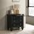 Sandy Beach Wood Nightstand w/3 Drawers
