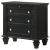Sandy Beach Wood Nightstand w/3 Drawers