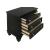 Sandy Beach Wood Nightstand w/3 Drawers