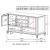 Sandy Beach Wood Dresser w/11 Drawers