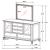 Sandy Beach Wood Dresser w/11 Drawers