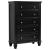 Sandy Beach Wood Chest w/5 Drawers