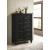 Sandy Beach Wood Sleigh Storage Bedroom Set