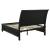 Sandy Beach Wood Storage Sleigh Bed