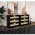 Cane 6-Drawer Wood Dresser with Natural Cane Drawer Front