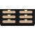 Cane 6-Drawer Wood Dresser with Natural Cane Drawer Front