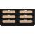 Cane 6-Drawer Wood Dresser with Natural Cane Drawer Front