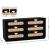 Cane 6-Drawer Wood Dresser with Natural Cane Drawer Front