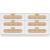 Cane 6-Drawer Wood Dresser with Natural Cane Drawer Front