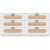 Cane 6-Drawer Wood Dresser with Natural Cane Drawer Front