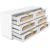 Cane 6-Drawer Wood Dresser with Natural Cane Drawer Front